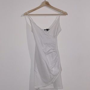 Women’s white mini dress